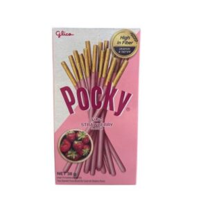 Pocky Strawberry Biscuit Stick 38g x 10 Boxes x 12 Blocks