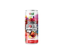 BoBa Bubble Tea Strawberry 320ml x 24 Cans