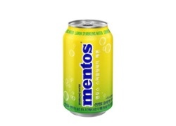 Mentos Sparkling Water Lemon 355ml x 24pcs