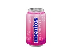 Mentos Sparkling Water Strawberry 355ml x 24pcs