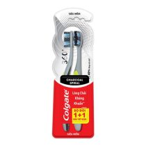 Colgate 360 Charcoal Spiral Set 2 Pcs x 12 Packs